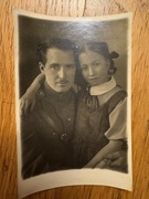 Zdjęcie ZSRR. Wojskowy z córką.  (886)  