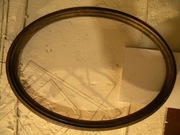 Rama drewniana owalna