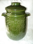 CERAMICZNY POJEMNIK, BECZKA RUMTOPF NA KISZONKI i inne