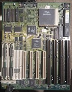 Płyta główna Intel Triton, Pentium 100, pamięć 