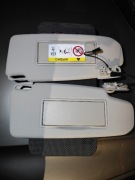 VOLVO V40 II 12+ DASZEK SŁONECZNIK OSŁONA przeciwsłoneczna LEWY i PRAWY 