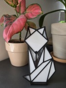 Lis lisek szklany witraż + druk 3D 