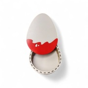 Pudełko drewniane, jajko niespodzianka, do wypełnienia, 28 cm,Wielkanoc 