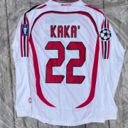 Koszulka Kaka #22 AC Milan 2006/07 Finał Ligi Mistrzów Ateny S M XL