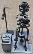 Rękodzieło. Figurki z metalu. Wizyta u lekarza.