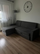 Kanapa narożna w kolorze szarym 