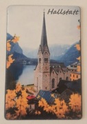 Magnes na lodówkę Hallstatt Alpy Austria Wiedeń Salzburg Graz Linz(4K)