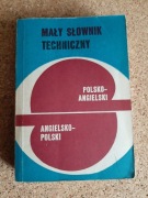 MAŁY SŁOWNIK TECHNICZNY POLSKO-ANGIELSKI, ANGIELSKO-POLSKI