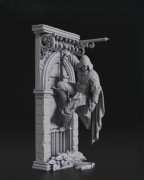 Figurka druk 3D żywica " Assassin's Creed - F634 "- 120 mm