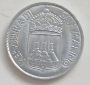 San Marino - 5 lira - 1973r. 