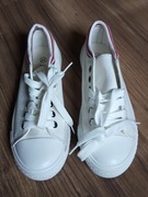 Tenisówki trampki białe damskie 37 