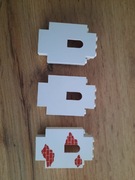 Lego 4444p06 Panel + dwa panele 4444