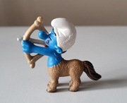 Schleich smerf smurf strzelec znaki zodiaku figurka model wycofany z 2009