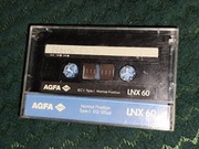Kaseta AGFA LNX  - 60 minut