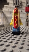 Minifigurka LEGO COL13-14 Hot Dog Man, Seria 13