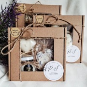 Zestaw prezentowy świece sojowe