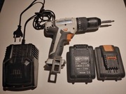 Wiertarko-wkrętarka. DEXTER POWER CDT218LD 18V plus 2 baterie 2 Ah.