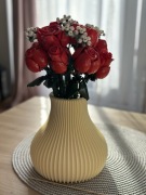 Nowoczesny wazon na kwiaty LEGO dekoracja druk 3D