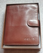 Portfel Revio męski brązowy
