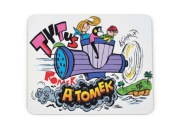 Tytus Romek i Atomek PRL retro prezent podkladka pod mysz 