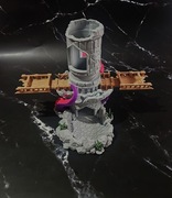 Epicka Wieża do Kości "Kraken's Watchtower" z Ruchomym Mechanizmem!