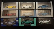 Modele Porsche 9szt. - Minichamps/Spark 1:43