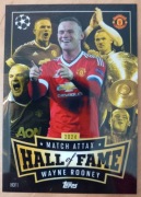 TOPPS MATCH ATTAX 2024/2025 HALL OF FAME WAYNE ROONEY HOF 1