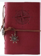 Notes retro ze sztucznej skóry