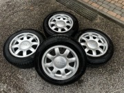 5x112 7j x 15” et45 AUDI A6c4 ORYGINAŁ KOKPLET Z DEKLAMI ALUFELGI