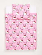 Pościel różowa Hello Kitty bawełniana 160x200