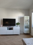 Na sprzedaż bardzo ładna komoda IKEA Besta, szafka RTV, biała okazja!