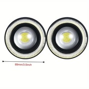 Światła do jazdy dziennej okrągłe 89 mm  nowe