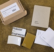 Portfel Polestar Engineered Volvo na karty zestaw certyfikat oryginał nowy