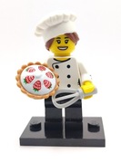 Lego Minifigures col17-3 - Gourmet Chef Cukiernik / series 17