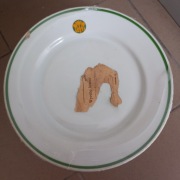 Talerz obiadowy-Społem.Lubiana.Zestaw nowy i zapakowany 12 sztuk <1 sztuka>