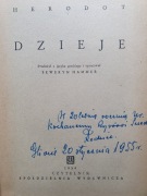 herodot dzieje wydanie 1
