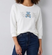 Megi stylowa urocza bluza misie L-XL 42 44 46 super jakość