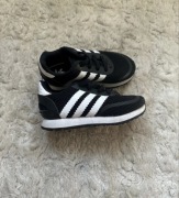 Buty Dziecięce 24 Czarno-Białe Adidas