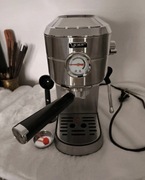 Kolbowy ekspres ciśnieniowy Yoer Lungo 1450 W srebrny/szary