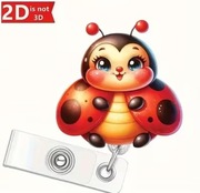 Biedronka zawieszka do identyfikatora 4