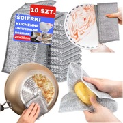 Druciana Ściereczka kuchenna do czyszczenia trudnych zabrudzeń 10 sztuk