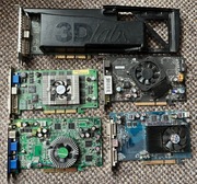 STARE KARTY GRAFICZNE KOLEKCJONERSKIE NIESPRAWNE ZESTAW 8