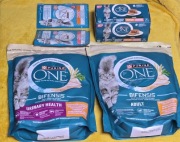 Zestaw karmy dla kota Purina One 2x 800g sucha + 4 puszki + 2 saszetki