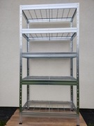Regał Warsztatowy Ażurowy 180x90x45 cm 5P/300 kg