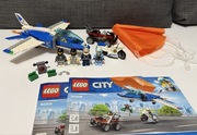 LEGO City 60208 Aresztowanie spadochroniarza, komplet z instrukcją