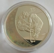 25 dollars 2010 Vancouver hokeiści srebro