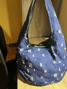 Torba worek w kolorze jeans 
