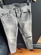 Jeansy skinny szare Calvin Klein W28 L30