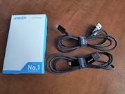 Przewody USB a na USB c 90 cm 2 sztuki 