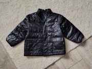 Kurtka puchowa czarna ale przejściowa 98/104